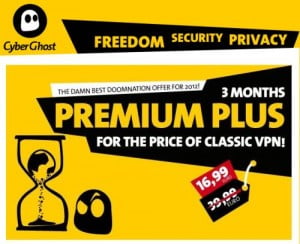 CyberGhost Rabatt-Aktion