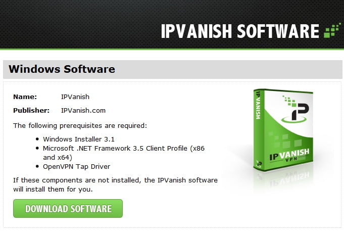 IPVanish VPN-Software Version 1.2.1.1 erschienen