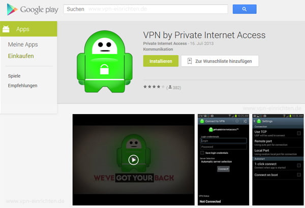 Private Internet Access App