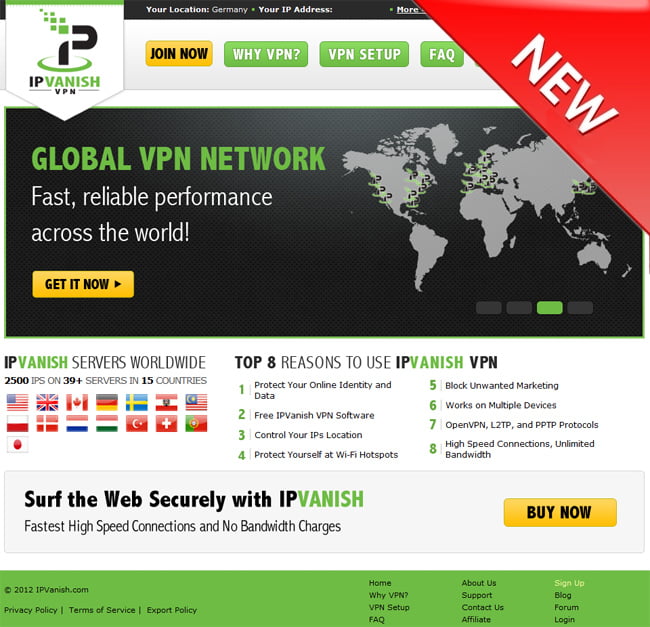 IPVanish VPN: Neuer VPN-Anbieter aus Amerika
